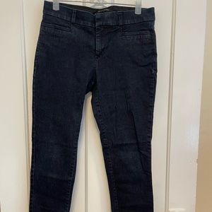 Ankle length jean-like BR sloan crop pants